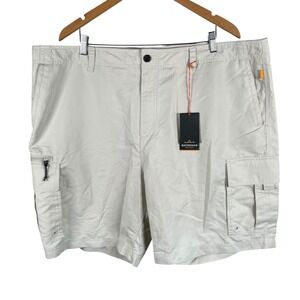 New Quiksilver Waterman Cargo Shorts‎ Mens (Actual Size 46) Maldive Atoll Beige